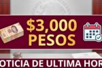 Apoyo estatal en México: $3,000 extra para pensionados, fechas y requisitos