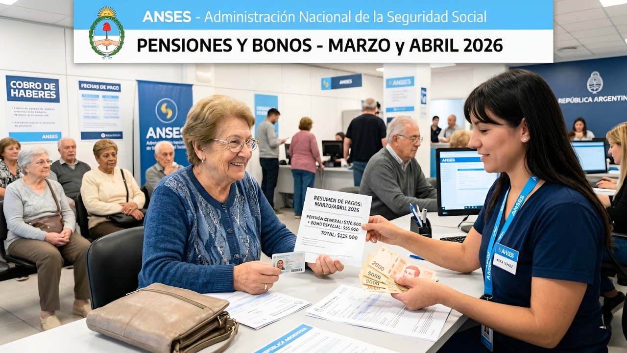Argentina 2026: Cómo Cobrar la Pensión y los Bonos de Marzo y Abril