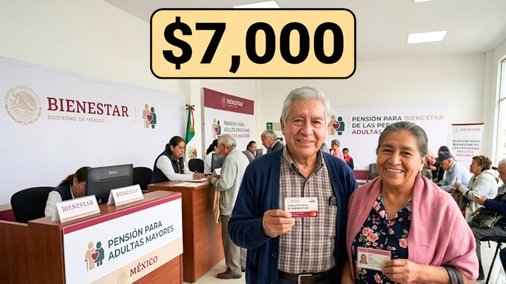 México activa apoyo económico para adultos mayores de $7,000 – Quién califica y fechas de pago en abril